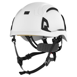 JSP EVO ALTA Baseworker Industrial Safety Helmet Wheel Ratchet - White (ARA170-000-100)