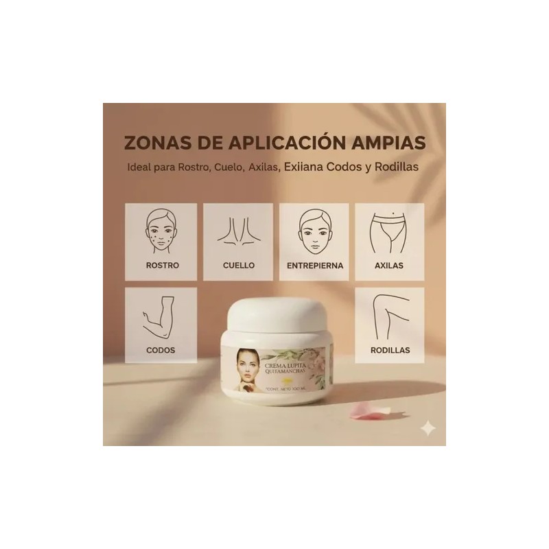 Crema Lupita Original Facial Acantosis Acne Anti Manchas Ros