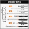 HORUSDY 5-PIECE Magnetic Pickup Tools Set, Includes 15LB, 10LB, 3LB,