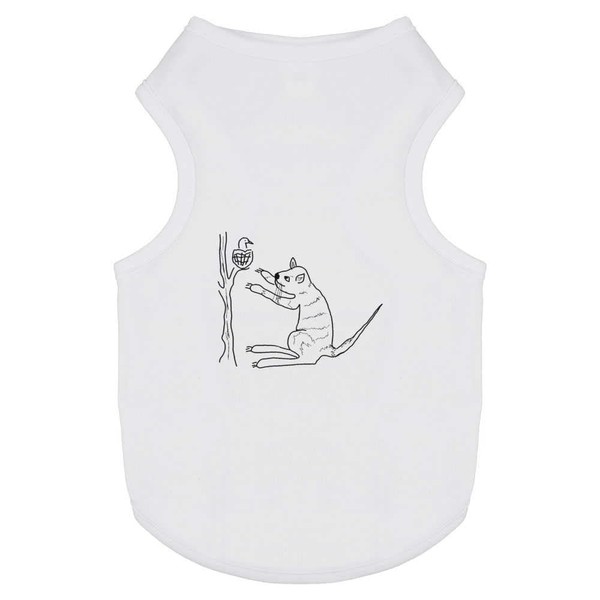 'Cat and bird' Pet Dog/Cat T-Shirt (PT00109806)