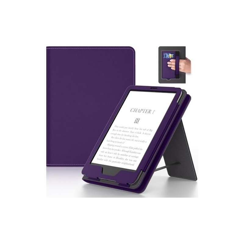 Lainergie 6in Tablet Case with Stand and Hand Strap,Incompatible with