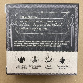 Dr. Squatch Limited Edition THOUSAND SWORD SCRUB Natural Soap Bar