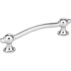 Elements Syracuse Cabinet Pull 96mm Center to Center Polished Chrome