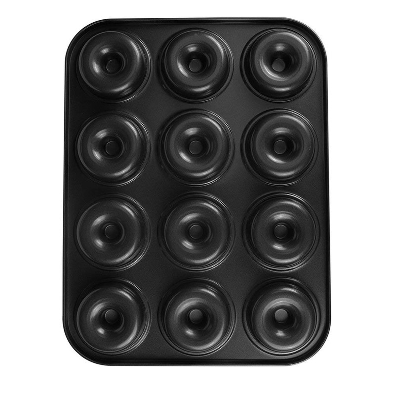 webake Donuts Backform Donutform Kuchenform 7cm Antihaft 12 Vertiefungen für