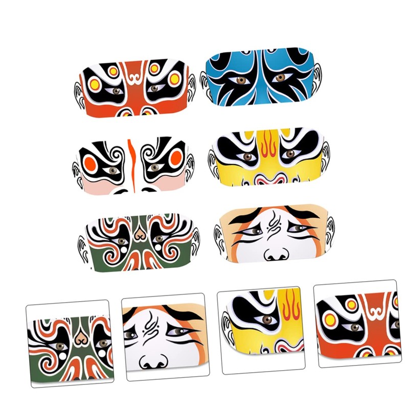 jojofuny 6pcs Webcam Slide Cover Material Privacy Protector Chinese Facial