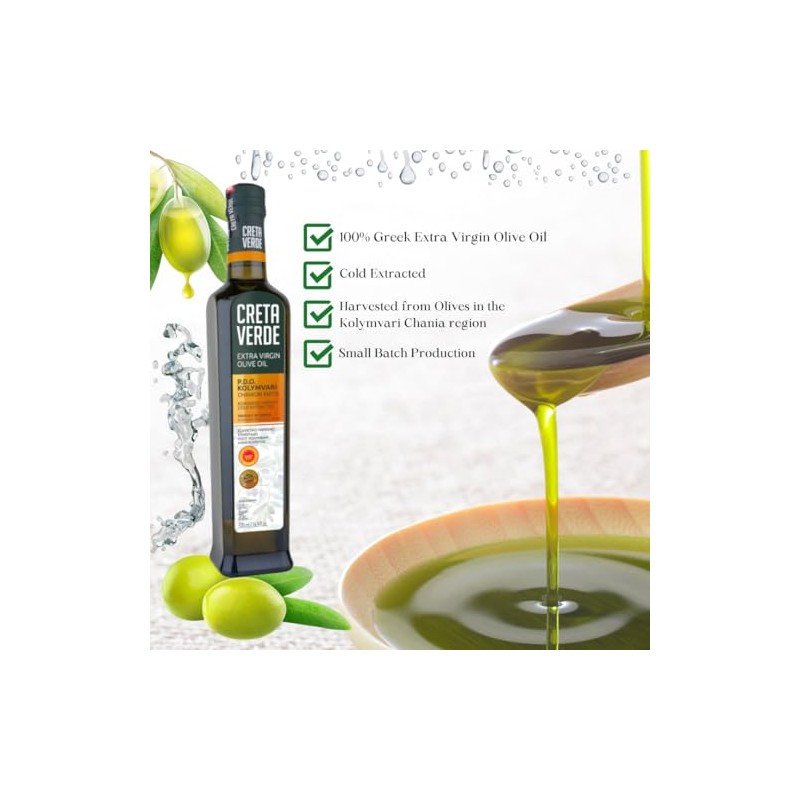 CRETA VERDE | Cold Pressed 100% Greek Extra Virgin Olive