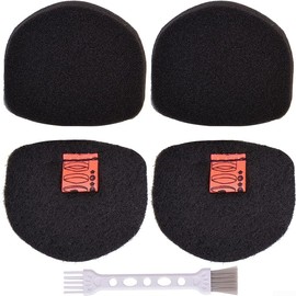 Paquete de 2 filtros de espuma y fieltro para for SHARK CH901 CH950 CH951 CH951C CH900WM UltraCyclone Pet Pro+ aspiradoras de mano inalámbricas XFTRCH900