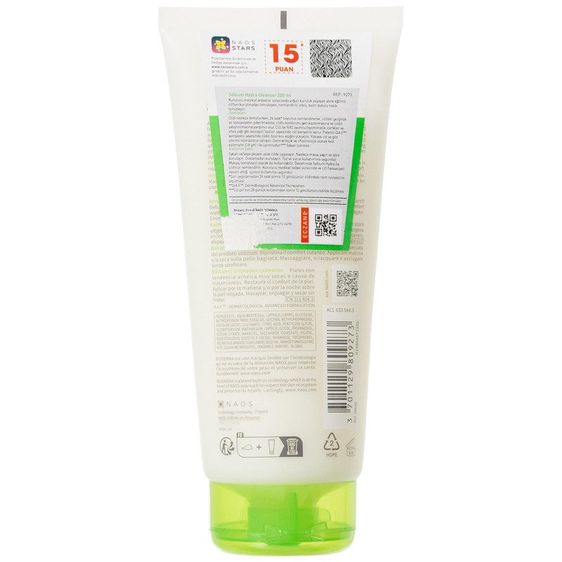 Bioderma Sebium Soothing Wash Balm 200ml