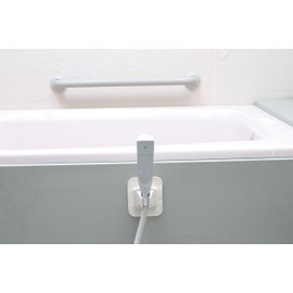 水貼りシャワーフック ホワイト