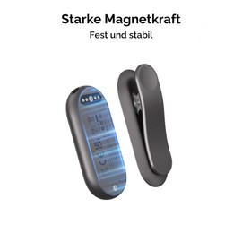 PLAUD NotePin Clip & Pin Set for NotePin AI Voice Recorder, Magnetic Clip and Pin Attachments, PLAUD NotePin Accessory Replacement Kit - Purple