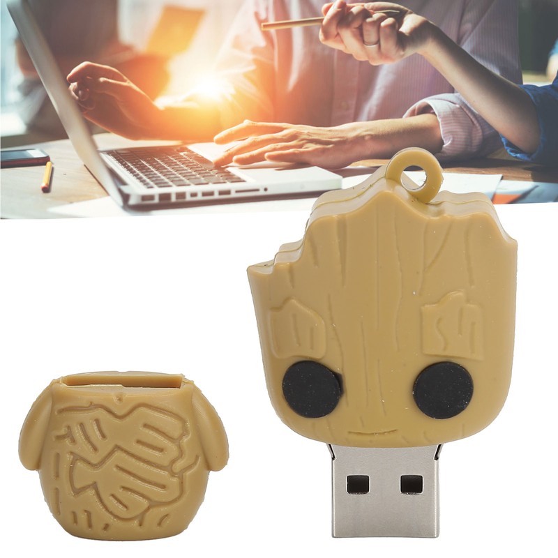 USB 2.0 Flash Drive Memory Stick 3D Cartoon Character Design