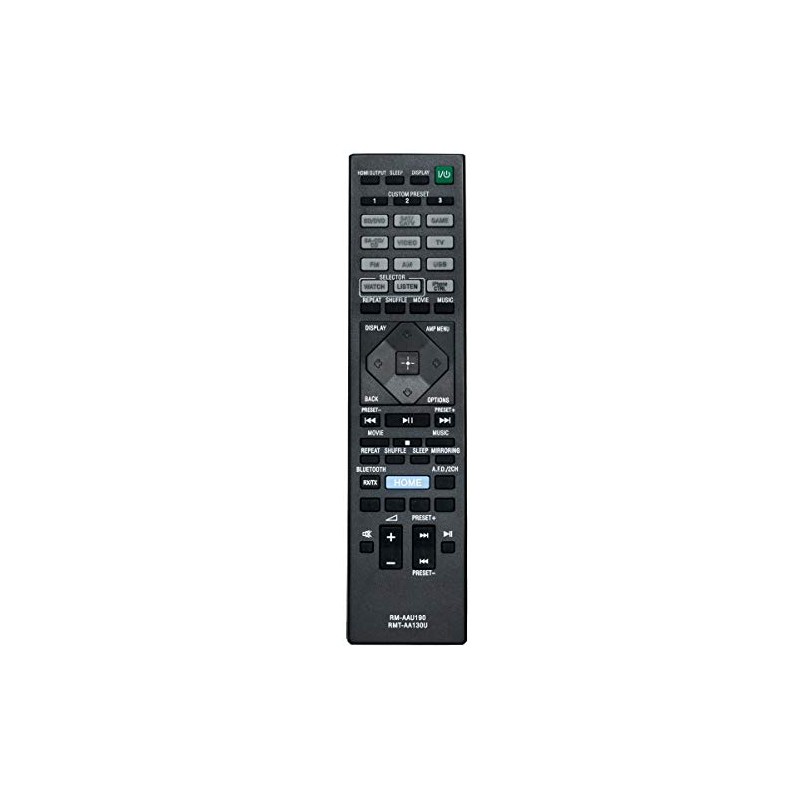 RM-AAU190 RM-AA130U Replacement Remote Control Applicable for Sony STR-DN860 STR-DN1060