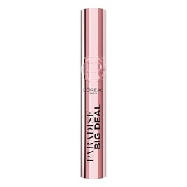 L'Oréal Paris Paradise Big Deal Máscara de Pestañas Voluminizadora Negro Intenso Lavable, Alargamiento y Volumen, 10ml