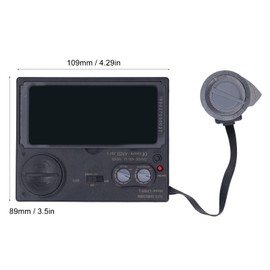 Solar Car Darkening Welding Lens Panel Welding Helmet Mask Shade Eyes Goggles with LED Light