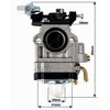 Carburettor Compatible with Scheppach EB1650 (EB 1650) Earth Auger