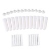 Healvian Essential Oil Tubes 12 Pack Blank Wicks Safe Odorless
