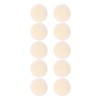 10pcs Loofah Facial Exfoliating Pads Round Shaped Reusable Gentle Scrubbing