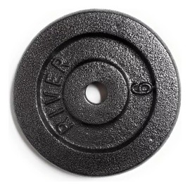 Healthy Shop Disco De Metal 6 Kg 13.23 Lbs Entrada 1 Pulgada River