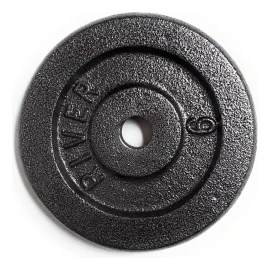 Healthy Shop Disco De Metal 6 Kg 13.23 Lbs Entrada 1 Pulgada River