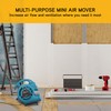 XPOWER P-80A Mini Mighty 138 W 600 CFM Centrifugal Air