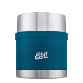 Esbit Sculptor Thermal Food Container 500 ml in Polar Blue Stainless Steel for Hot and Cold Food