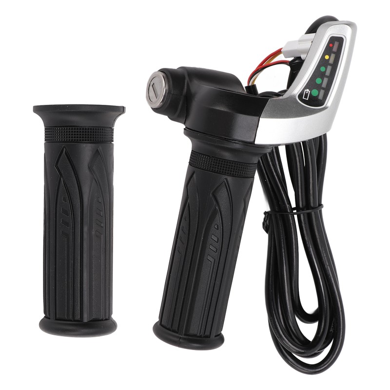 1 Pair Electric Bike Throttle Grip Universal Electric Scooter Wire