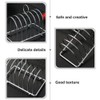 BESTonZON Toast Stand Holder Toast Bread Stand Stainless Steel 6