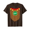Reindeer Costume Christmas Blitzen Santa Holiday Gift T-Shirt