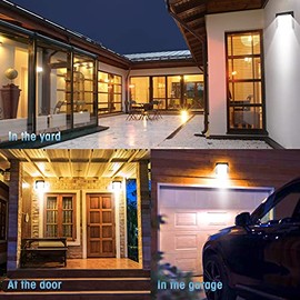 toobettp 30W LED spotlight with motion detector outside, super bright 6500K 3000LM cold white? LED floodlight light with motion sensor, IP66 waterproof outdoor spotlight floodlight for gardens, courtyards, 2 parts