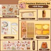 Capybara Stationery Set, Capybara Pencil Case with Pencils, Clips, Rulers,