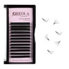 Oreola Volume Eyelashes, D Curl, 0.07 mm Thick, 12 mm