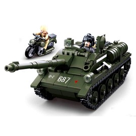 Sluban WWII - SU-85 TANK DESTROYER 338PCS