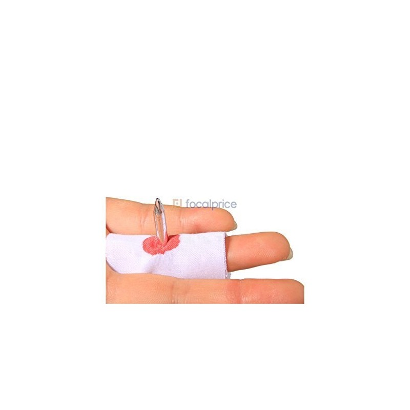 Bloody Nail Through Finger Joke Gag Gift & Prank Trick
