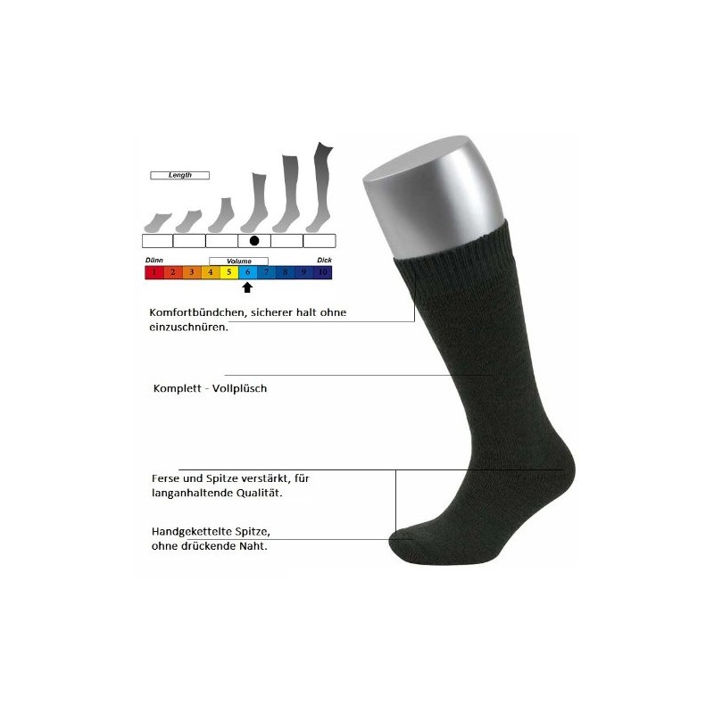Calf Sock – Olive - 40/41 olive