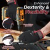 HANDLANDY Work Gloves for Men & Women, Utility Mechanic Working