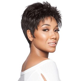 Power Petite Avg Wig Color R10 CHESTNUT - Raquel Welch Wigs Short Boy Cut Spiky Smooth Synthetic Women's Memory Open Weft Breathable