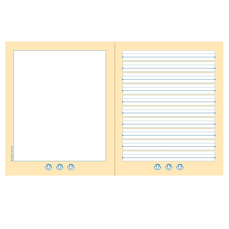 Formati Creative Book C.1 Quart 20 Sheets Blank + Lined