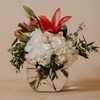 WGV Bowl Glass Vase Bulk, Diameter 8", Height 6", Open