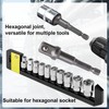 SmallCat 2 PCS 1/2 inch Impact Socket Adapter, Extension Adapter