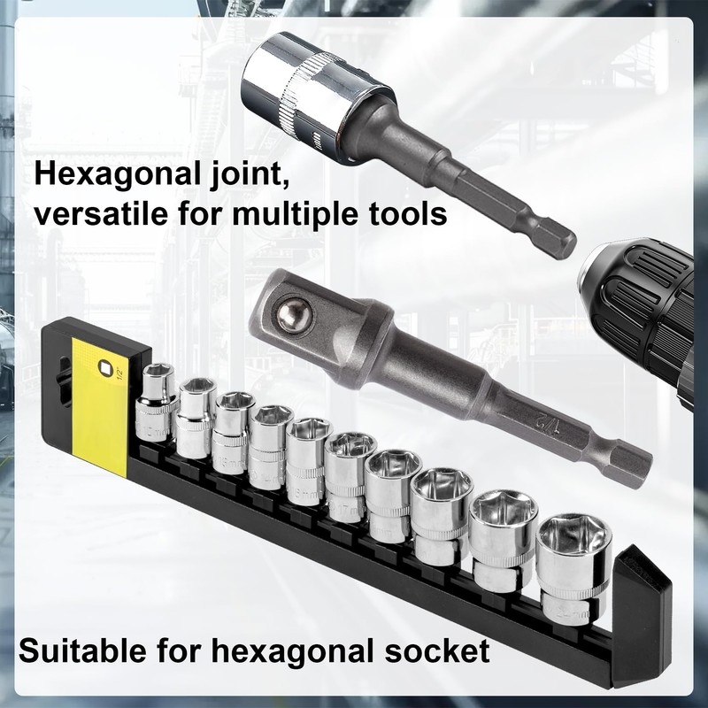 SmallCat 2 PCS 1/2 inch Impact Socket Adapter, Extension Adapter
