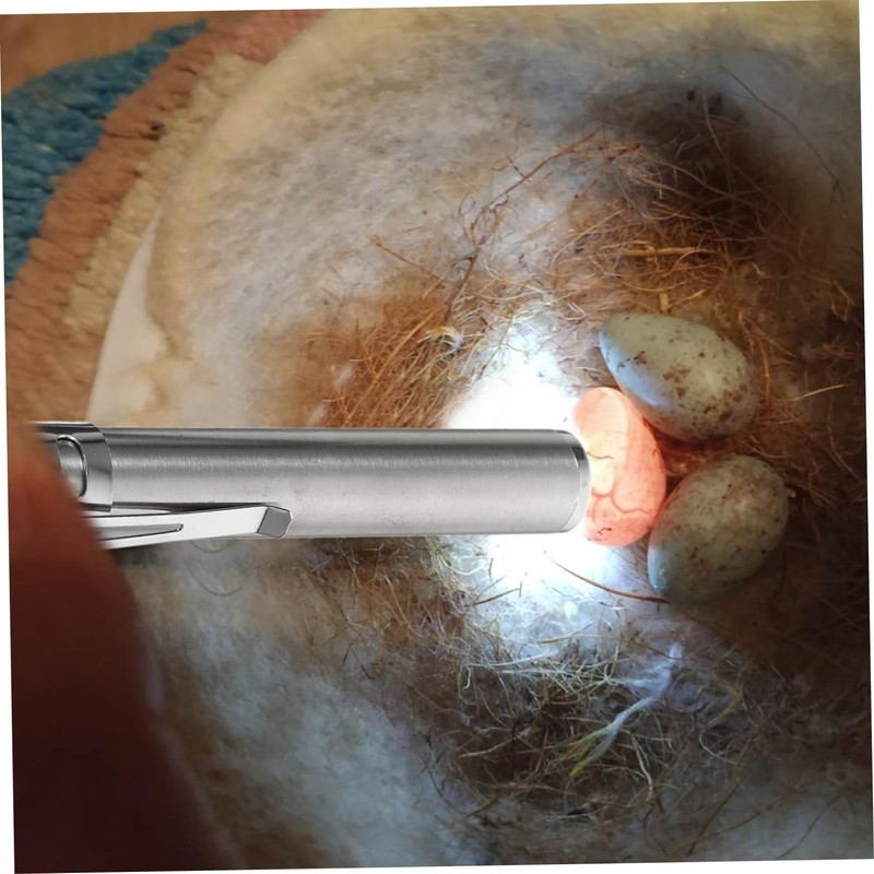 VOSAREA LED Egg Candler Tester for Incubator Portable Cold Light