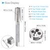CoCud Tap and Die Set M13 x 1.5 Thread Metric