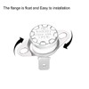 sourcing map KSD301 Thermostat 185°C/365°F 10A Opener N.C Adjustment Snap