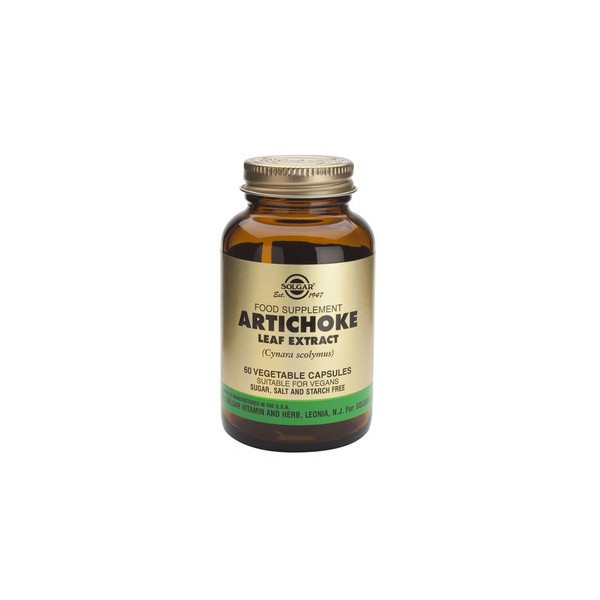 Solgar Artichoke Leaf Extract 60 Vegetable Capsules