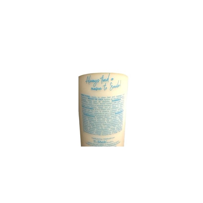 Shelo Nabel Frescospies Refreshing Foot Cream with Eucalyptus Oil, Menthol