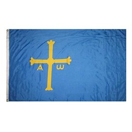 Trade Winds 3x5 Asturias Spain The Victory Cross Premium Quality Flag 3'x5' Banner Grommets Fade Resistant Premium