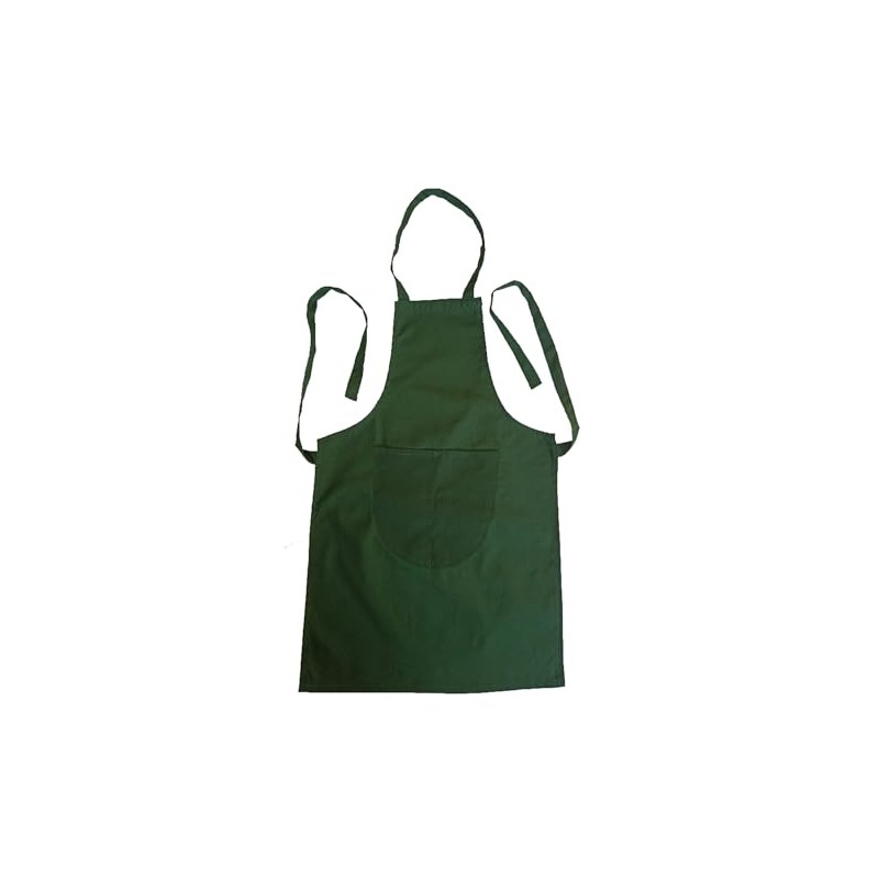 Bonnin Kids Plain Apron with Front Pocket for Drawing, Painting,