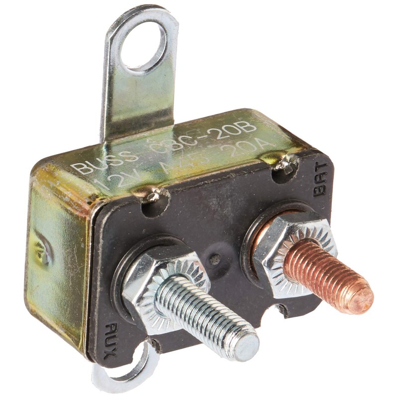 Bussmann CBC-20B Circuit Breaker (Type I Heavy Duty Automotive with