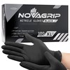 Novagrip JFA Medical Disposable Powder Free Latex Free Black Nitrile