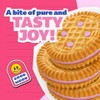 Colombina Brinky Strawberry Cream Cookies,12 Individual Packs, 4 Sandwich Cookies